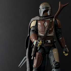 Figurine of The Mandalorian