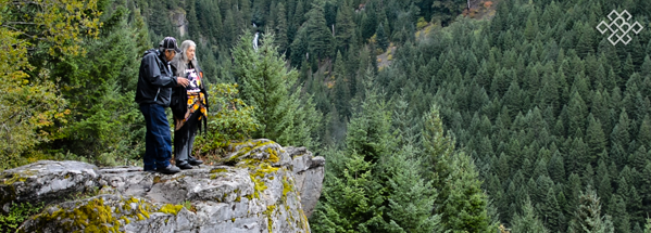 Image showing Native Americans at sacred site