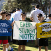 Children at a rally Loffman v. CDOE