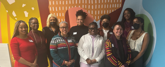 Group photo of the BME reconvening at the Headwaters office