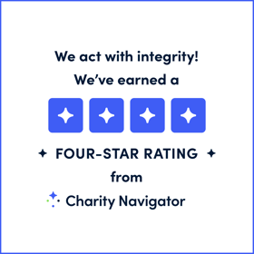 Charity Navigator: Four Stars