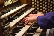 Hands Playing Organ