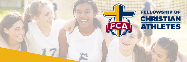 Image showing student athletes with FCA logo