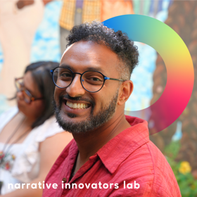 Ali Sultan, Culture & Narrative Fellow at the Narrative Innovators Lab